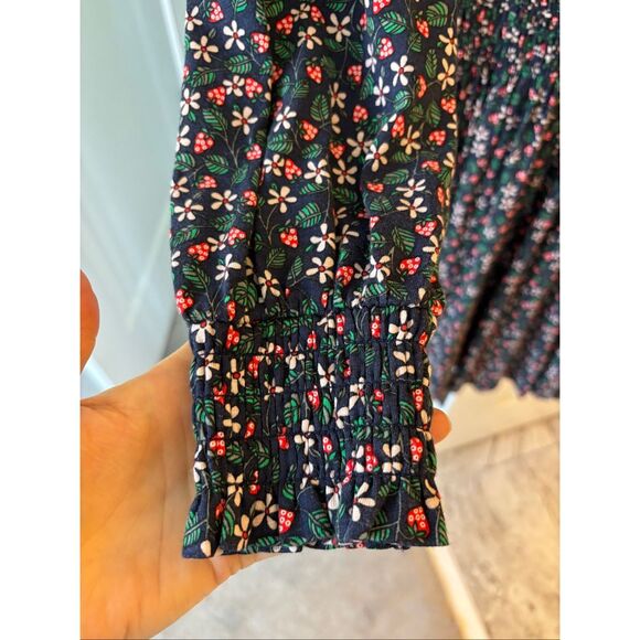 NWOT BODEN Smocked Jersey Shirt Dress, $128 Sz 8 E18 - Picture 7 of 12